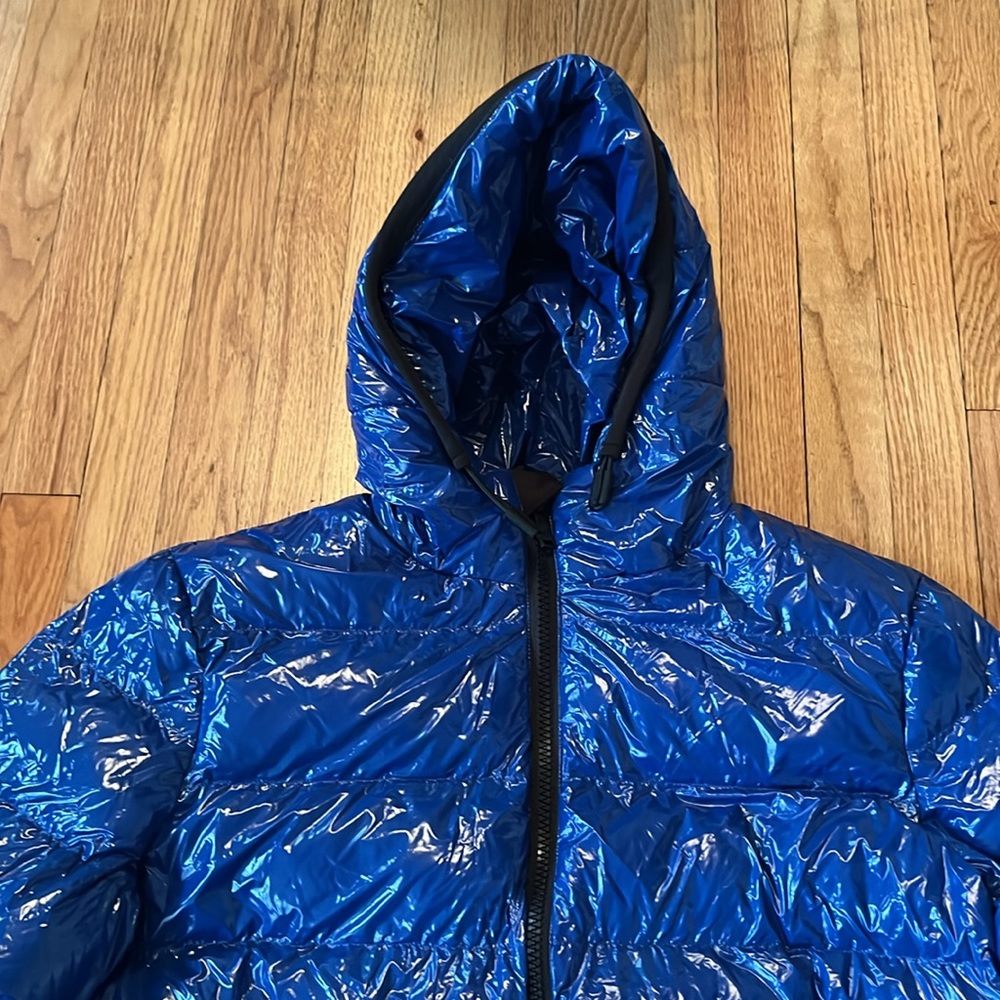 Host Pick  ! Michael Kors Men's  Blue Insulated Puffer Jacket  Large nwt - Picture 4 of 16